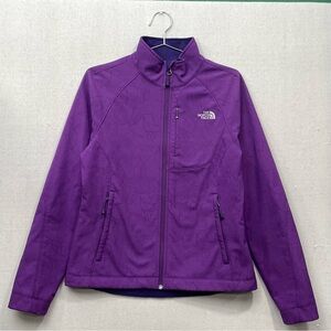 The North Face Women’s Purple Floral Softshell Jacket – Size M